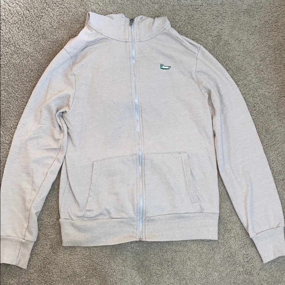 Leland Tug boat light zip up hoodie